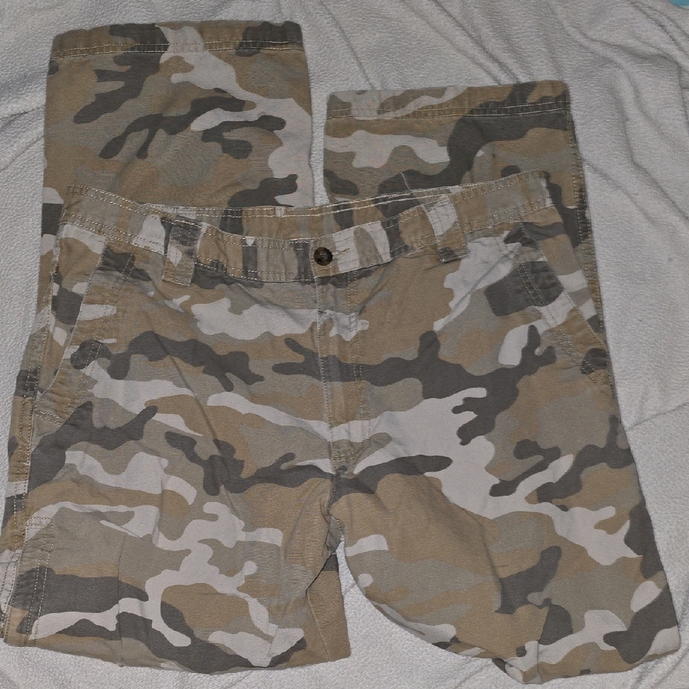 Outdoor Life Mens Light Camo Color Pant 36 X 32